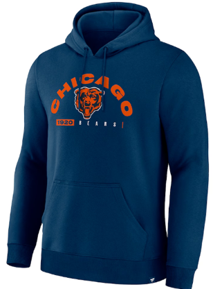 Fanatics Chicago Bears Delay of Game Legacy Pullover Hoodie, 3X