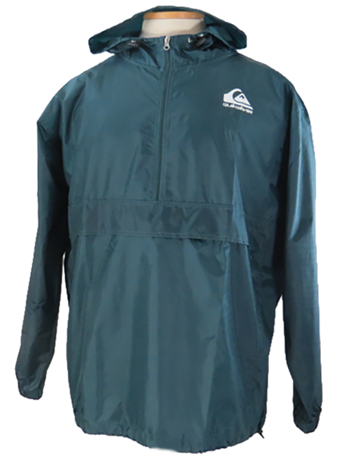 Quicksilver Half Zip Anorak Hooded Rain & Wind Jacket, 6 Colors
