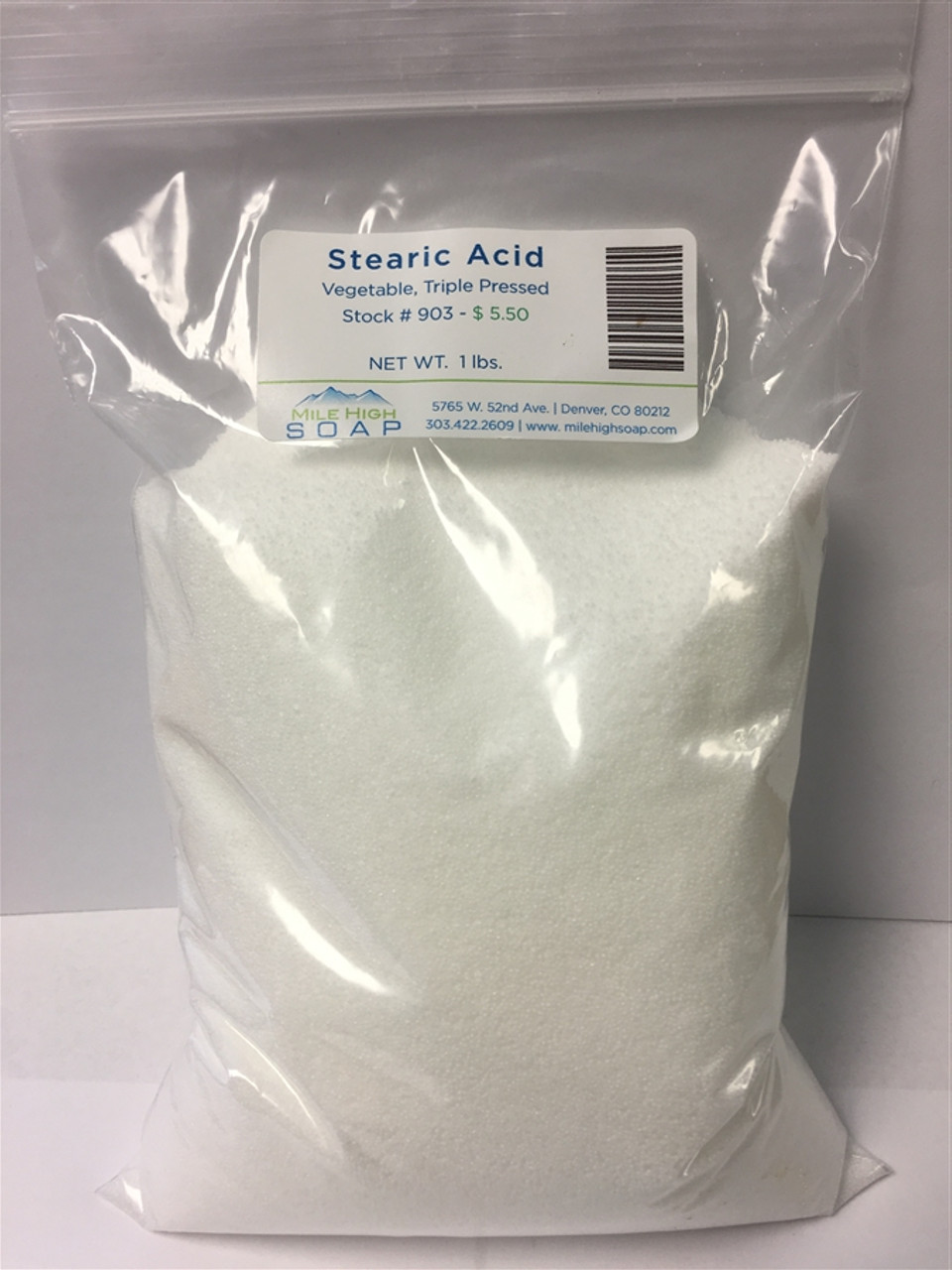 Stearic Acid - milehighsoap
