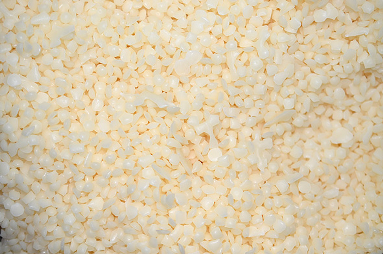 White Beeswax pellets, 44 lbs