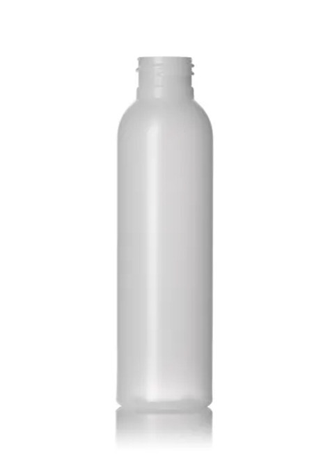 4 oz HDPE Natural Plastique Round bottle