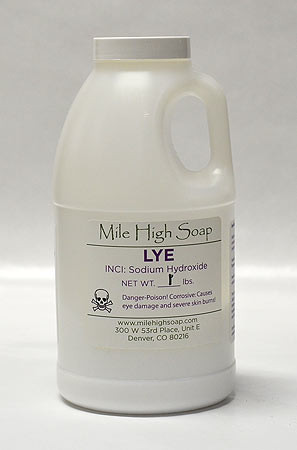 Lye - Sodium Hydroxide – Voyageur Soap & Candle