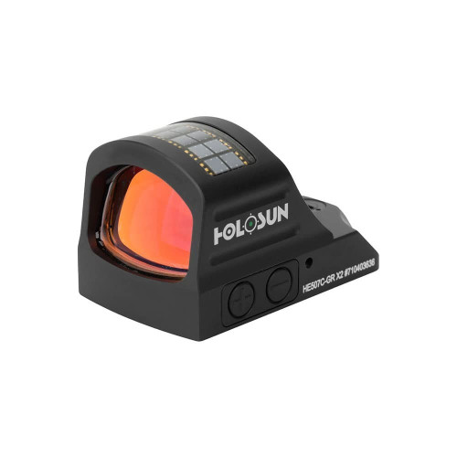 Holosun HS507C-X2 Red Dot Sight – MRS Multi Reticle Open Reflex for Pistols & AR Platforms