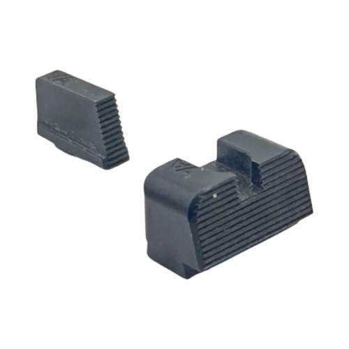 FU Blacked Out Optic Height Iron Sights for Glock G43/42/43x/48 MOS