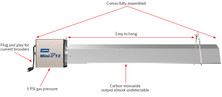 HVLS Industrial Ceiling Fan – 16 ft, 230 V, Single-Phase