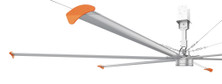 HVLS Industrial Ceiling Fan - 24ft - 3ph, 230v - image 2