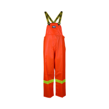 Viking Journeyman Bib Pants, orange, front view