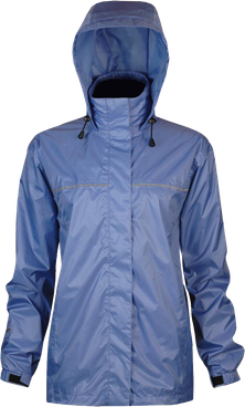 Viking Ladies Windigo Jacket, hydro blue, front view