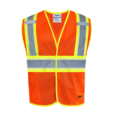 Viking BTE Safety Vest, orange, front view