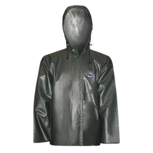 Viking Journeyman Hooded Jacket, green, front view