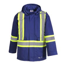 Viking Insulated Parka, navy, front view