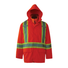 Viking Journeyman 300D Tri-Zone Jacket & Inner Jacket, orange, front view