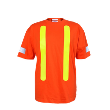 Viking Safety Cotton T-shirt, orange, back view