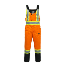 Viking Handyman Insulated 300D Bib Pants, orange, front view