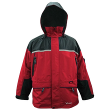Viking Tempest Tri-Zone Jacket, red, front view