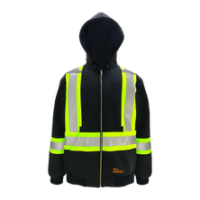 Viking Firewall FR Cotton Safety Hoodie, model 64H122200, Black