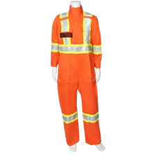 Viking Firewall 9 oz Hi-Vis FR Coveralls, model 40479, Orange