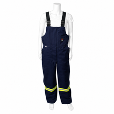 Viking Firewall Insulated FR Overalls with 2-inch Stripes, model 51579, Dark Navy