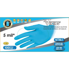 Viking 34600 dispenser box for 100 blue nitrile disposable gloves