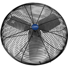 L.B. White black basket circulation fan — representative manufacturer photo