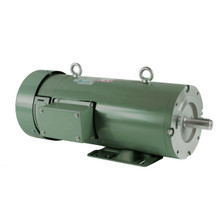 PM DC Motor 2.0 HP 1800 RPM 145TC/Feet – 180VDC TEFC - view 1