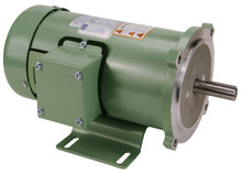 PM DC Motor .25 HP 1800 RPM SS56C/Feet – 180VDC TEFC