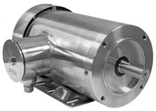 Stainless Steel Motor .75 HP 1800 RPM 56C/Feet – 575V TEFC IP69K