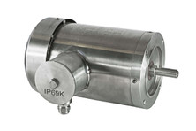 Representative AG-I stainless motor photo for part SS22CFC; pictured SS14UFC, additional view. Pictured ratings apply to SS14UFC.