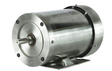 Representative AG-I stainless steel motor photo for SS24UF; pictured SS22UF. Pictured ratings apply to SS22UF.