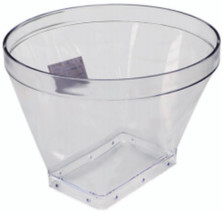 Transparent hopper for feed systems