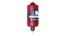 IP67 Rated
Built for the Barn
The temp sensor measures anywhere from 14°F –122°F and has replaceable batteries with a lifespan of 2-3 years
