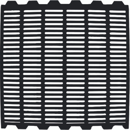 Cast Iron Slat - 60X60