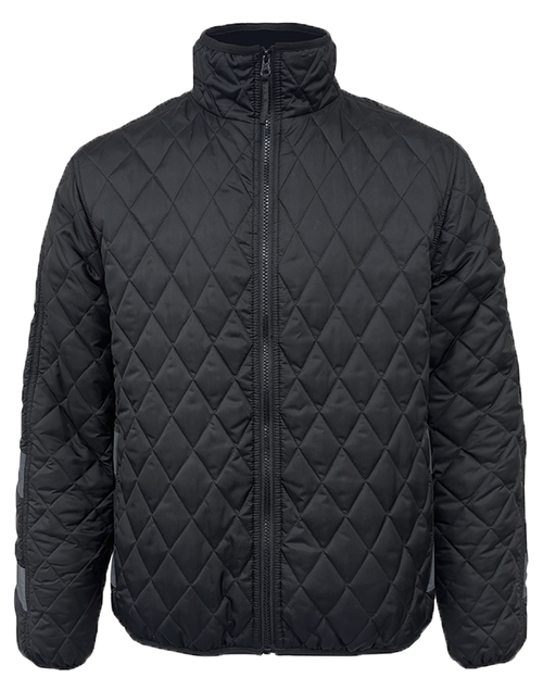 Viking Thermolite Freezer Jacket, black, front view