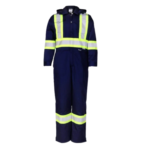 Viking Insulated Coveralls, navy, front view