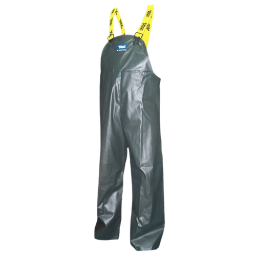 Viking Journeyman Bib Pants, green, front view