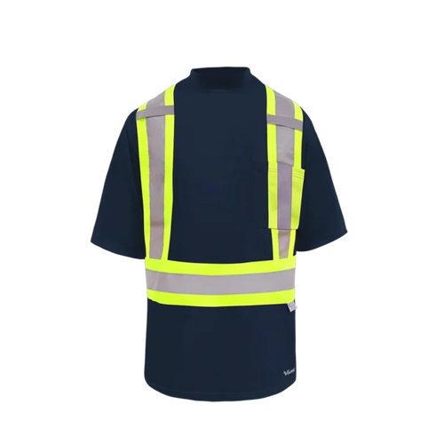 Viking Safety Bamboo Lined T-shirt, navy, front view