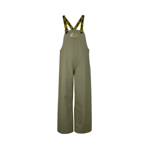 Viking Norseman Bib Pants, green, front view