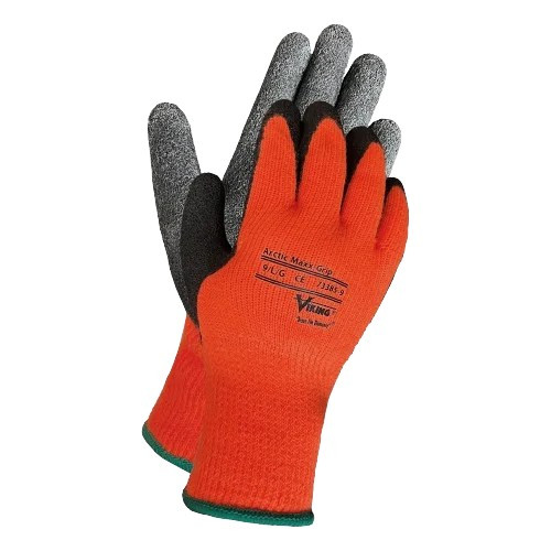Viking Orange Arctic MaxxGrip Work Gloves