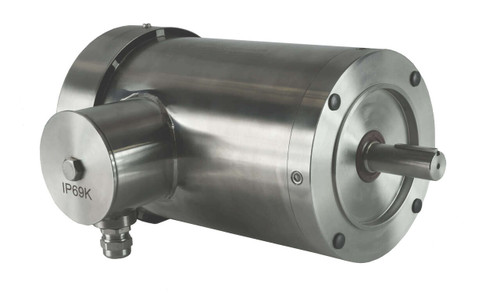 Representative AG-I stainless motor photo for part SS12UFTC; pictured SS1.54CFTC, main view. Pictured ratings apply to SS1.54CFTC.