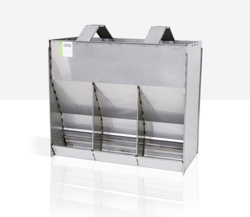 Crystal Spring WF7X two-sided dry finish feeder with extended hopper