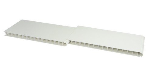 Round edge PVC panelling