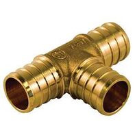 PIPE FITTING TEE BRASS 1/2IN