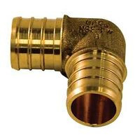 ELBOW 90 PEX FITTING BRS 1/2