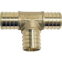 TEE PEX BRASS 3/4 INCH