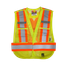 Open Road 5pt. Tear Away Vest, green, front view