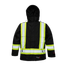 Viking Professional Journeyman 300D Trilobal Rip-stop FR, black, front view