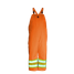 Open Road Insulated 150D Bib Pants, orange, front view