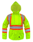 Open Road 150D Ladies Jacket, green, front view