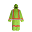 Open Road Safety Long Coat, green, front view