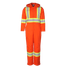 Viking Insulated Coveralls, orange, front view